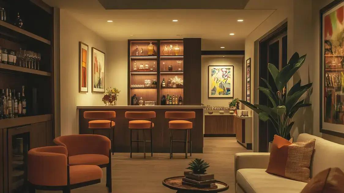 Decoração do bar: criando um ambiente incrível