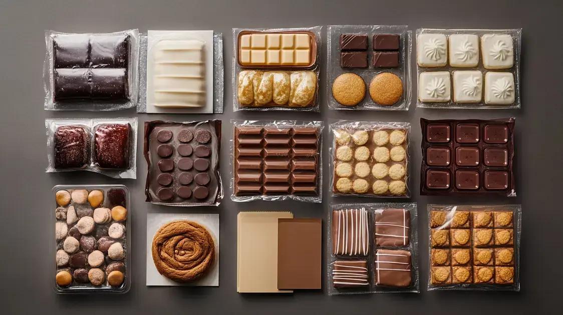 MateriaisIdeais para embalagens de doces