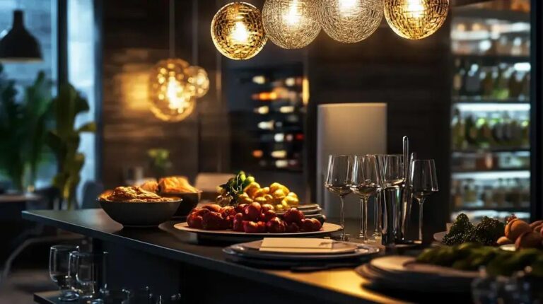 Iluminação e Decoração para Buffet: Crie um Ambiente Agradável e Valorize os Alimentos