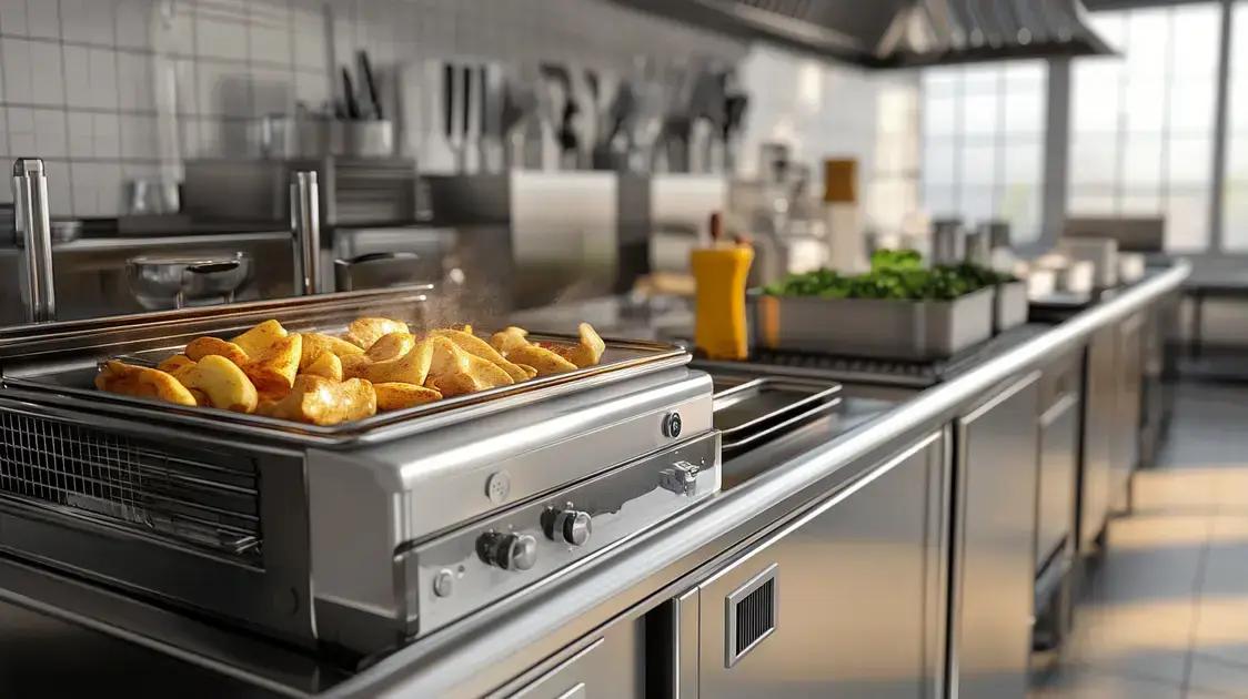 Fritadeira Elétrica para Lanchonete: Qual a Capacidade Ideal para Sua Demanda?