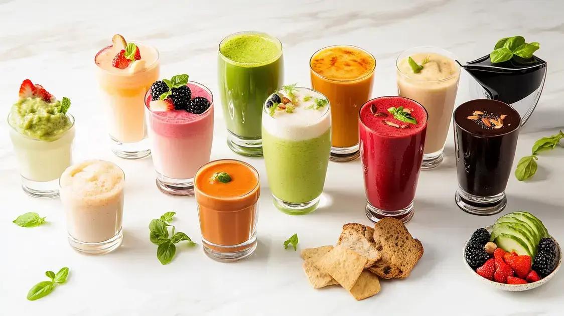 Receitas práticas para lanchonetes usando liquidificador de alta rotação
