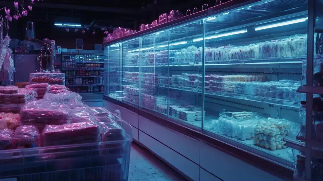 Dicas para otimizar o espaço no freezer ilha