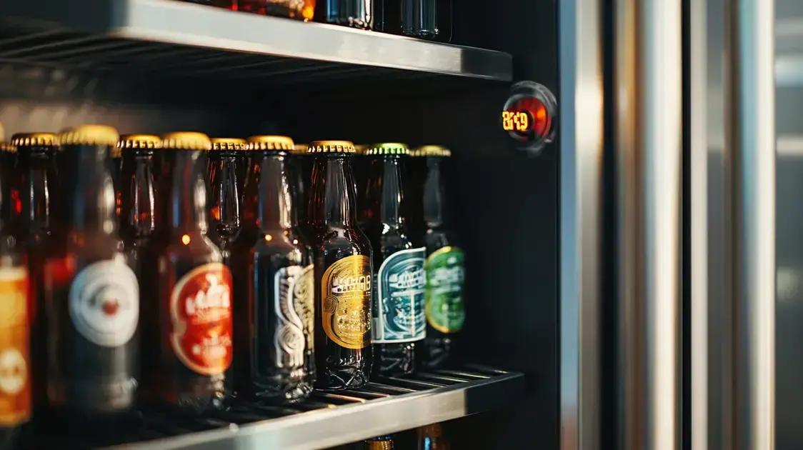 Dicas para regular a temperatura da cervejeira