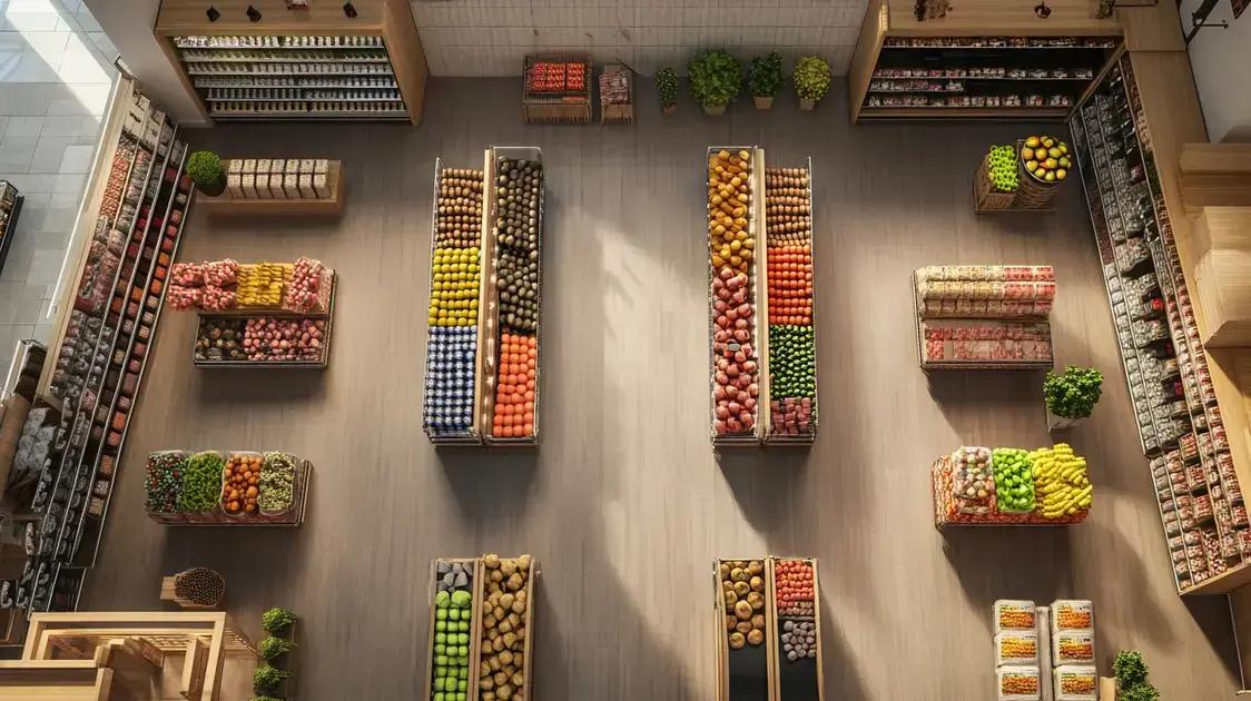 Como escolher o layout ideal para seu mercadinho
