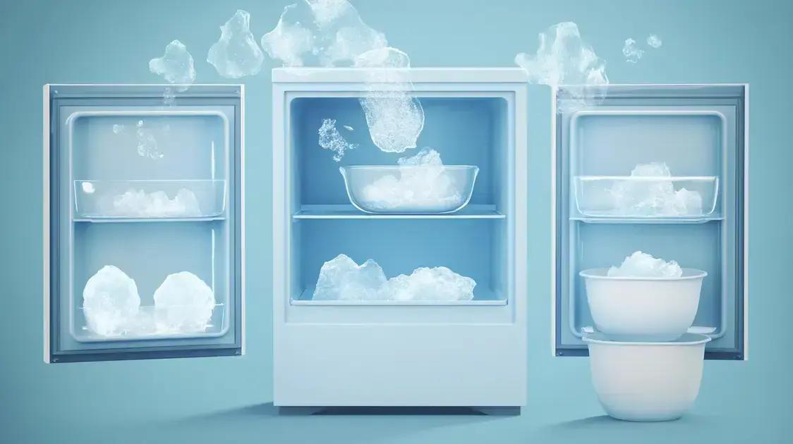 Melhores práticas para o degelo do freezer
