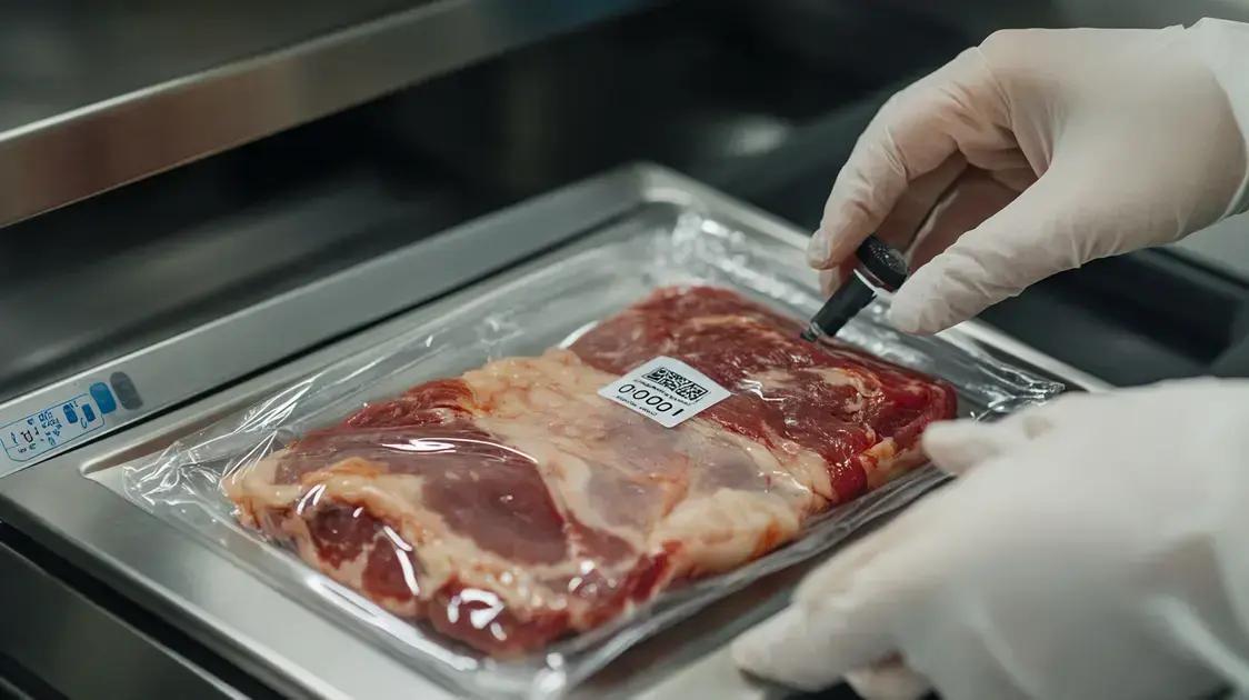 Como garantir a validade da carne embalada
