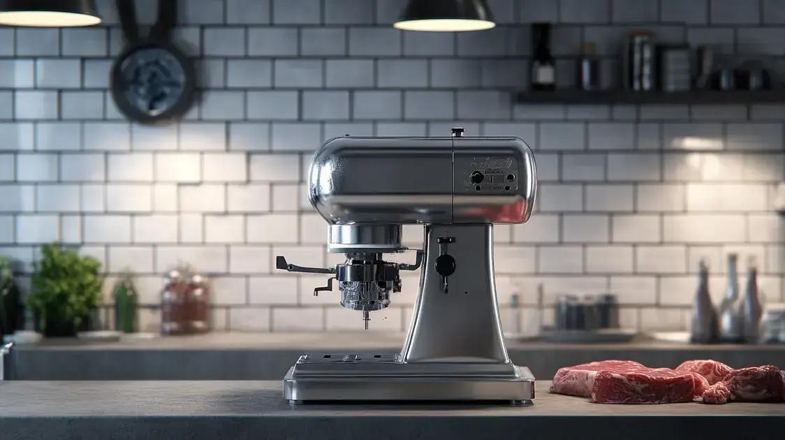 Picadores de Carne: Como Escolher o Modelo Ideal para Seu Açougue
