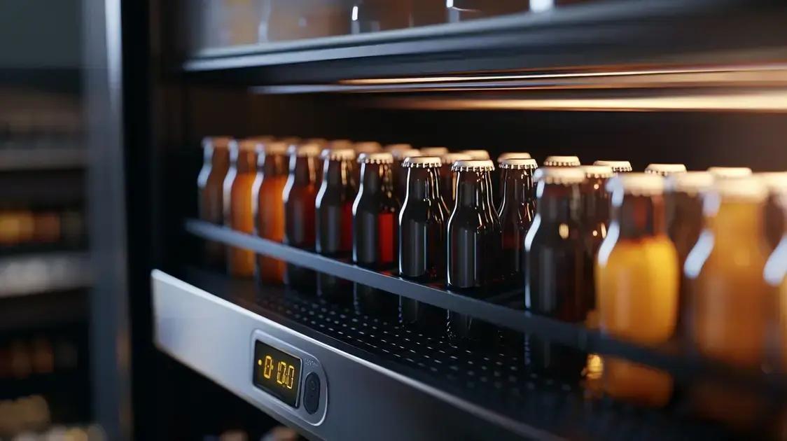 Qual a temperatura ideal para cervejeira: dicas para não errar