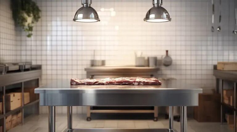 Mesas de Inox para Açougue: Higiene e Durabilidade para o Preparo de Carnes