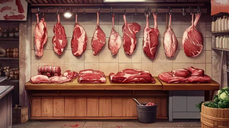 Gancheiras para Açougue: Organização e Exposição de Carnes