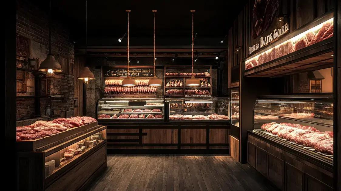 Como Montar um Açougue Boutique: Equipamentos e Layout para Carnes Premium