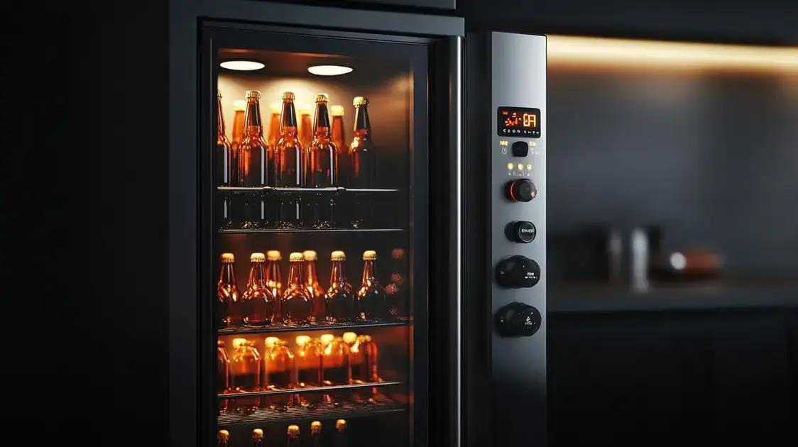 Como regular a temperatura da cervejeira Consul para uma cerveja perfeita