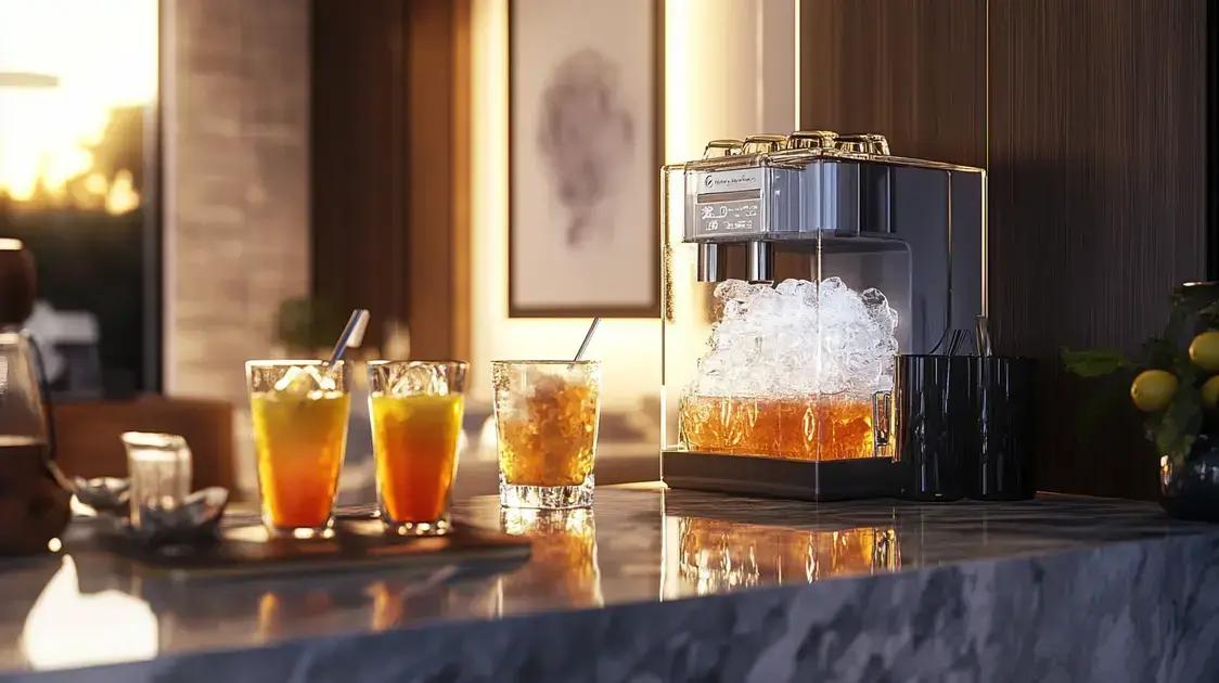 Máquinas de Gelo para Buffet: Capacidade Ideal para Cada Tipo de Evento