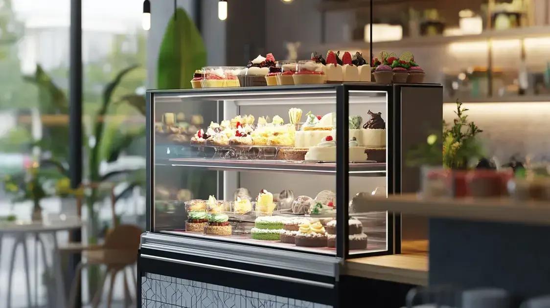 Expositores Refrigerados para Sobremesas: Elegância e Funcionalidade