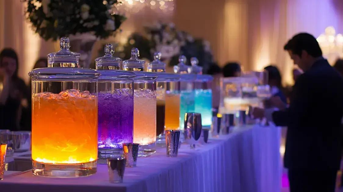 Vantagens do uso de dispensers em eventos