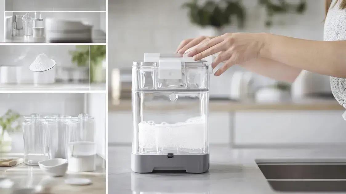 Manutenção e limpeza do dispenser de bebidas