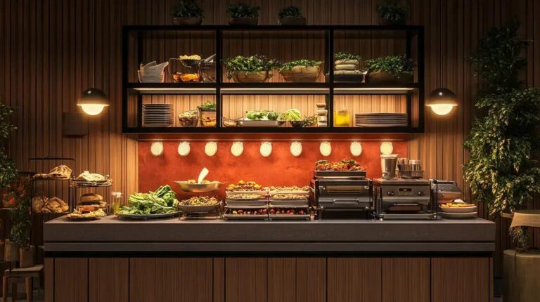 Estufa Vertical para Buffet: Mantenha Diversos Pratos Quentes Simultaneamente