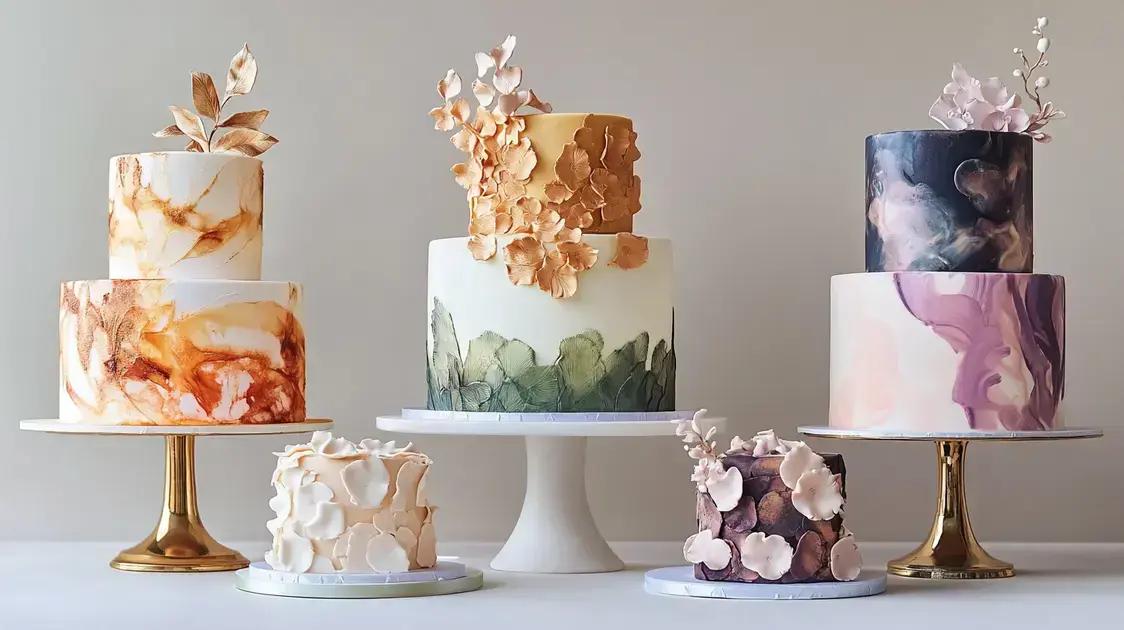 Tendências atuais na arte em confeitaria