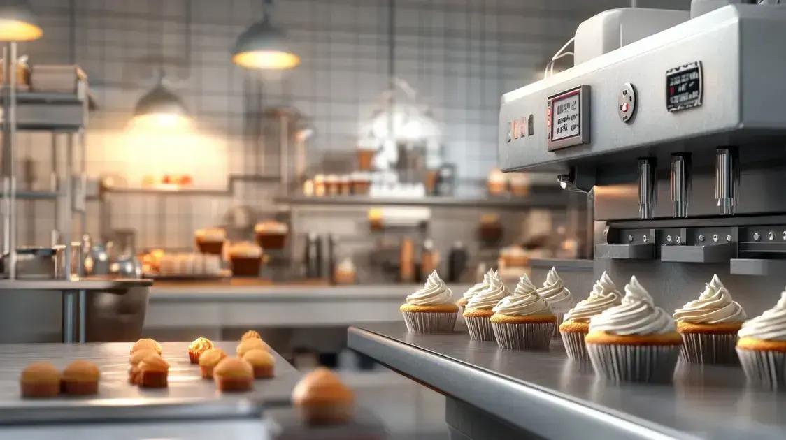 Máquinas de Cupcake e Muffins: Produção em Escala para Confeitarias