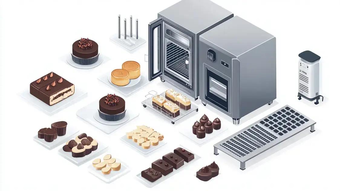 Dicas para escolher o melhor resfriador para sua confeitaria