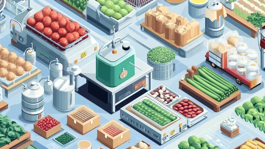 Impacto da conservação na indústria alimentícia