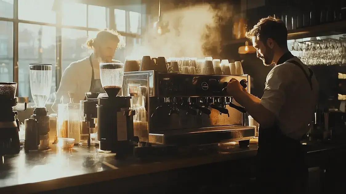 Cafeteiras Profissionais para Lanchonetes: Café de Qualidade Como Diferencial