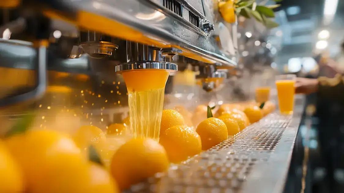 Vantagens do uso de um espremedor de laranja comercial