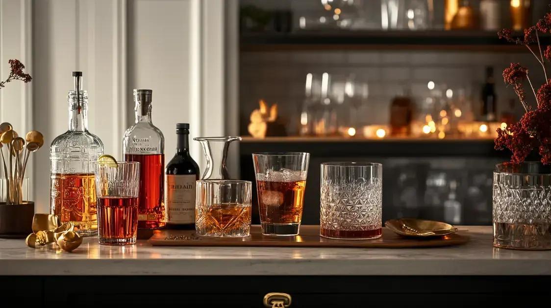 Como montar um bar simples e impressionar seus amigos