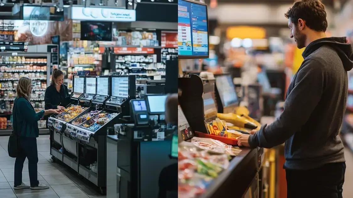 Estudos de caso: sucesso com self-checkout