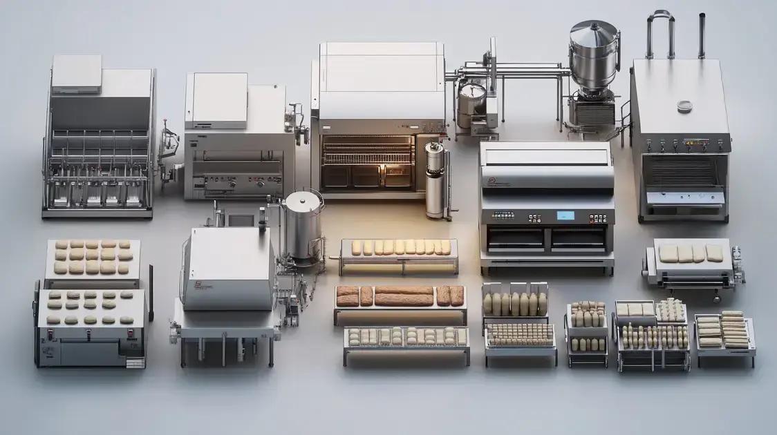 Equipamentos complementares para uma padaria eficiente