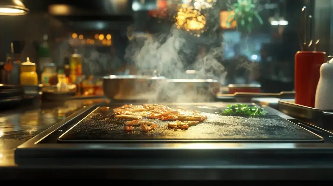 Chapas e Griddles Profissionais: Técnicas e Receitas para Explorar o Equipamento