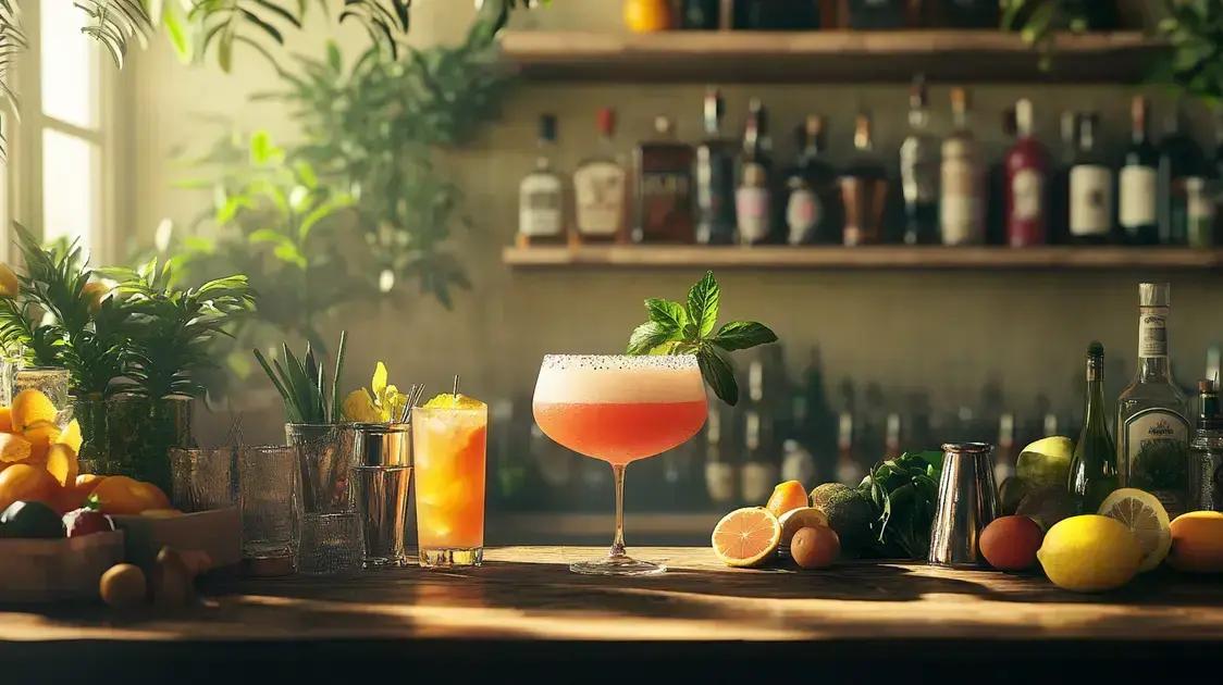 Dicas para criar drinques clássicos e inovadores