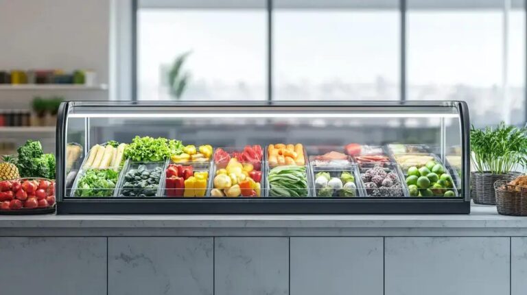 Buffet Frio: Como Expor e Conservar Alimentos de Forma Segura e Atraente