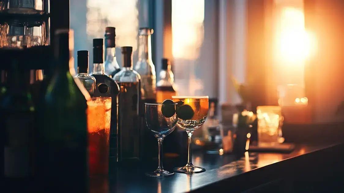 Como montar um bar de drinks para festa e impressionar seus convidados