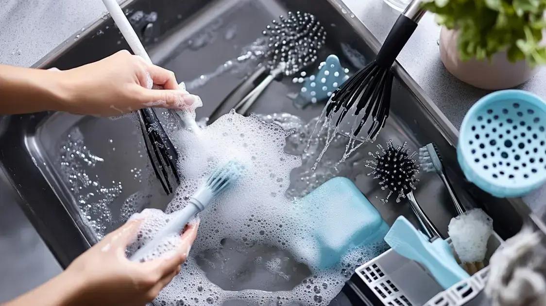 Cuidados na higienização e manutenção das ferramentas