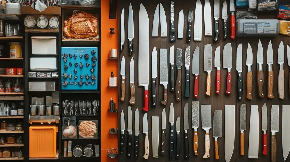 Onde comprar facas de desossa: lojas e sites recomendados
