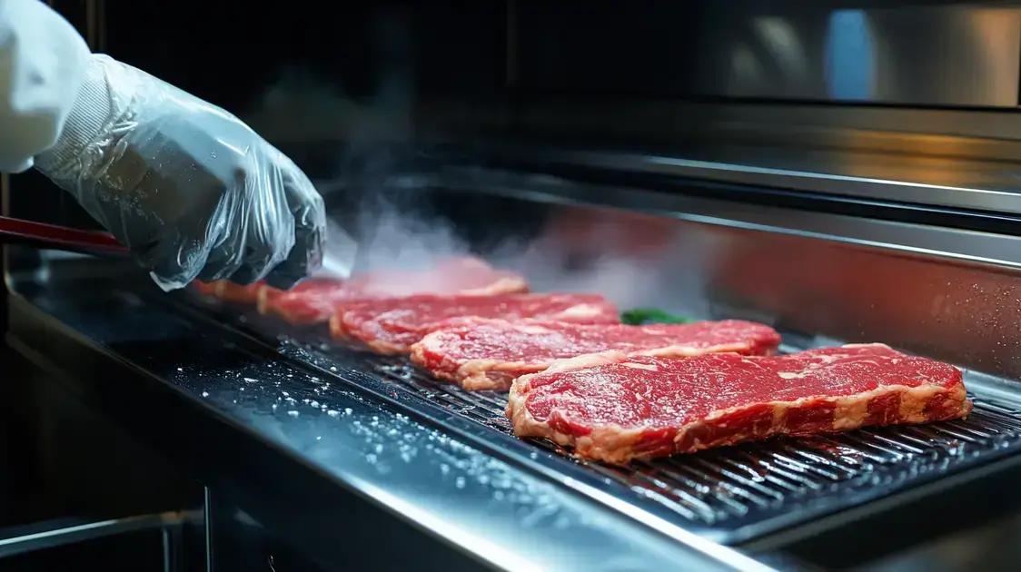 Como Limpar Expositor De Carne Inox Corretamente