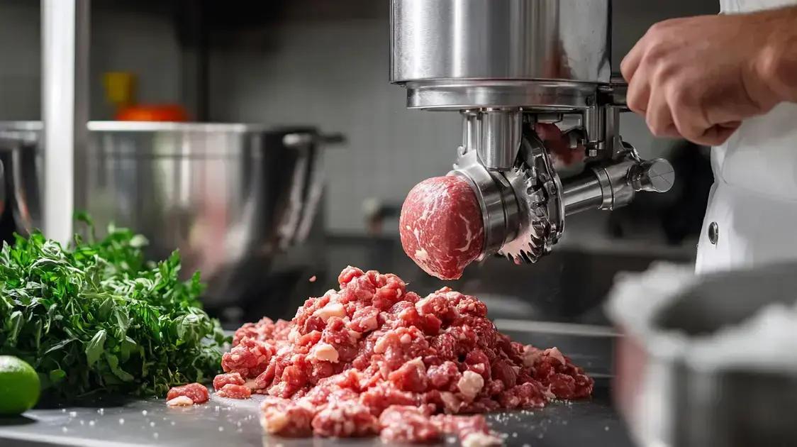 Vantagens de usar o moedor de carne boca 98