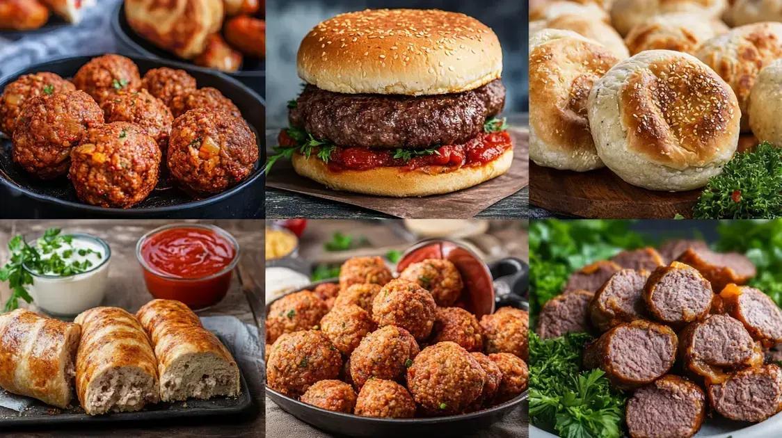 Receitas que você pode preparar com o moedor de carne