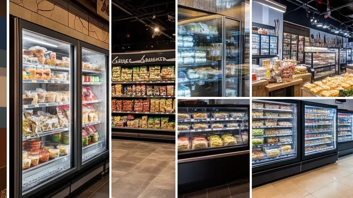 Casos de sucesso com expositores refrigerados na indústria