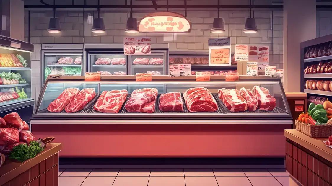 Expositor Aberto Para Carnes Fricon (Marca Exemplo)