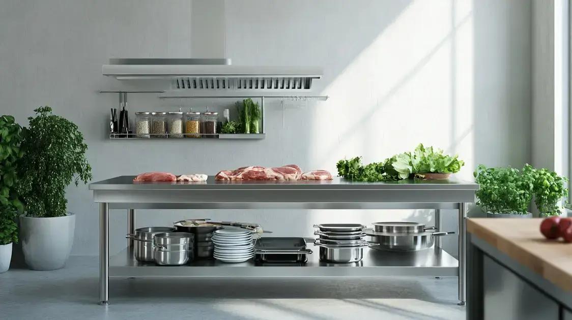 Mesa Aço Inox Para Desossa 1 5 Metros