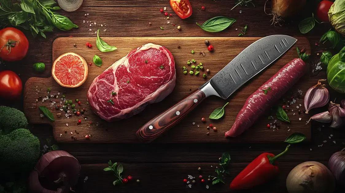 Faca Desossa Lâmina Curva Profissional