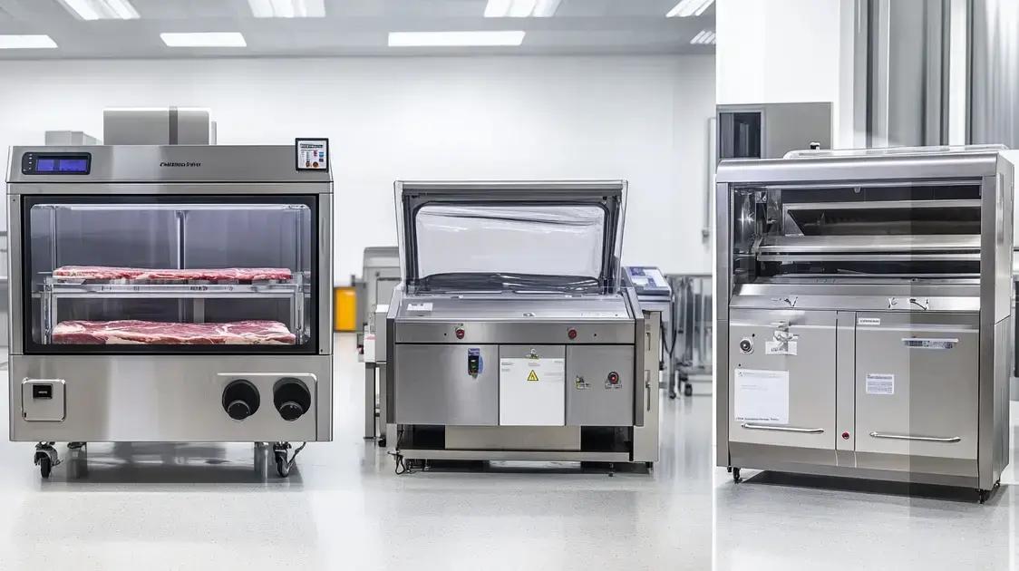 Comparação entre modelos de embaladoras