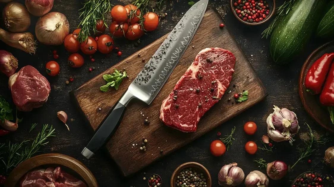 Faca Aço Carbono Vs Aço Inox Para Açougueiro