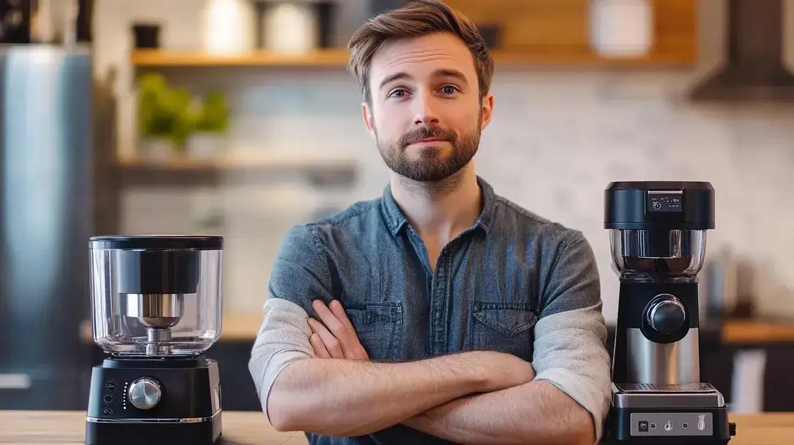 Considerações finais na escolha do moedor