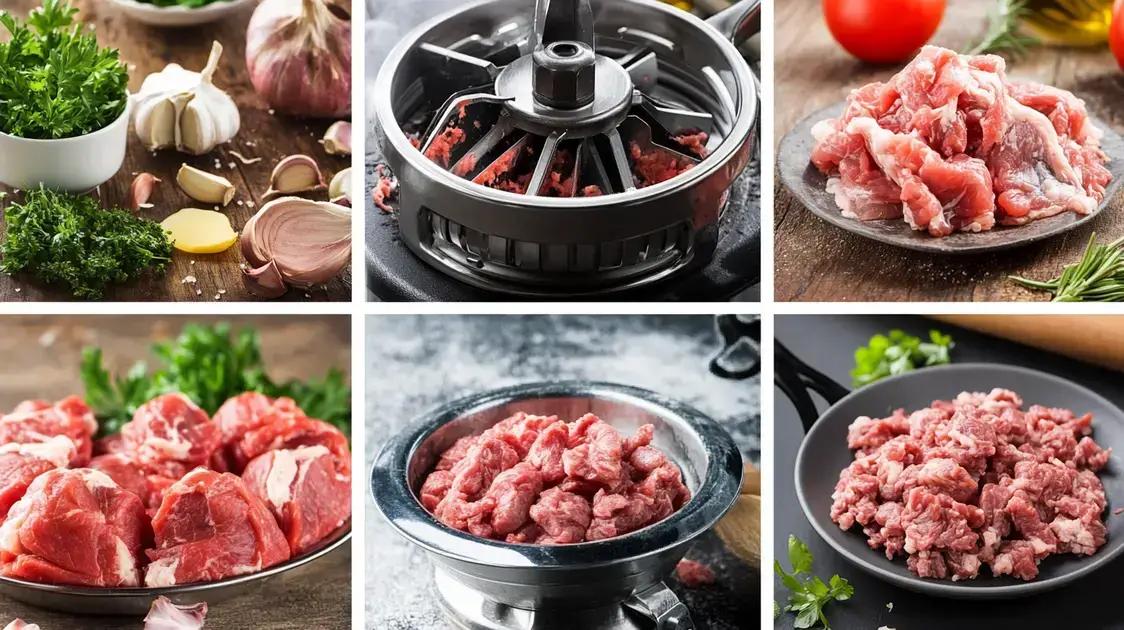Erros comuns ao utilizar um moedor de carne
