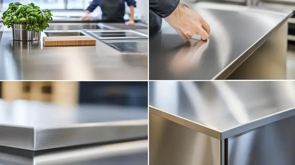 Melhores fornecedores de mesas de inox