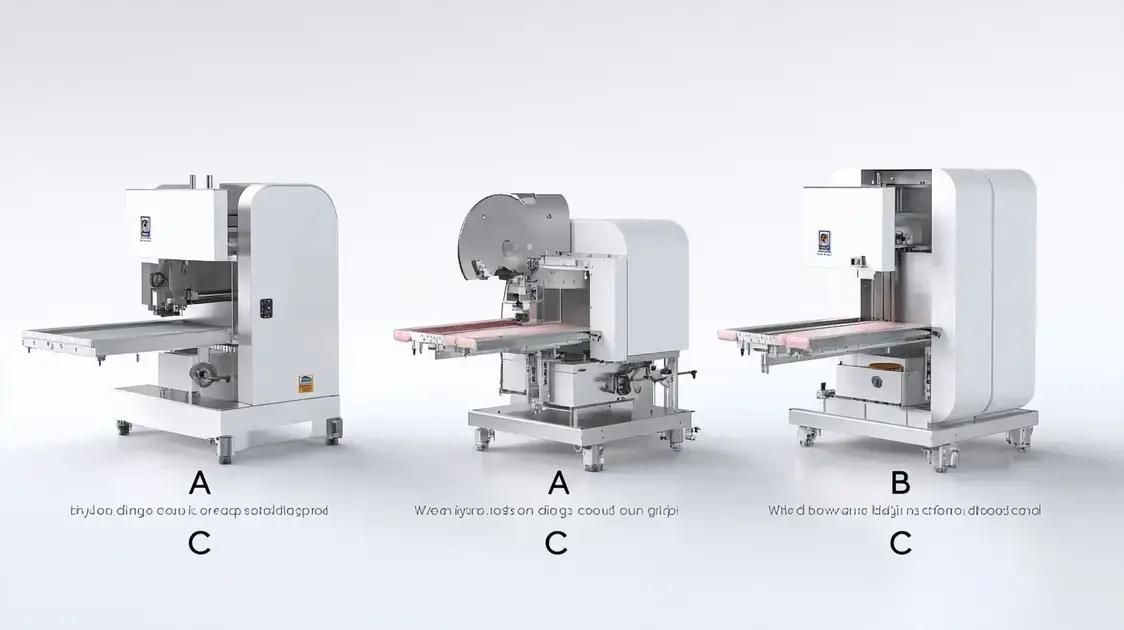 Comparativo entre modelos de serra fita