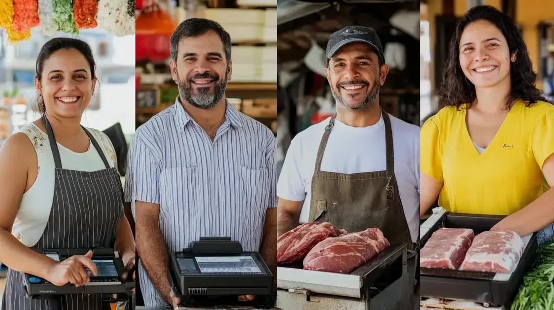 Depoimentos de proprietários de açougues sobre suas escolhas